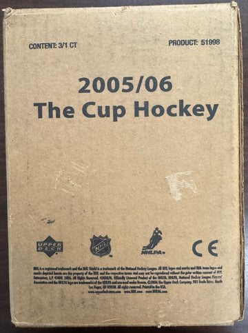 2005/06 Upper Deck The Cup Hobby Case (3) Factory Sealed