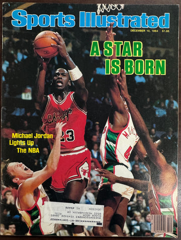 December 10, 1984 Michael Jordan "A Star Is Born" Sports Illustrated Magazine B