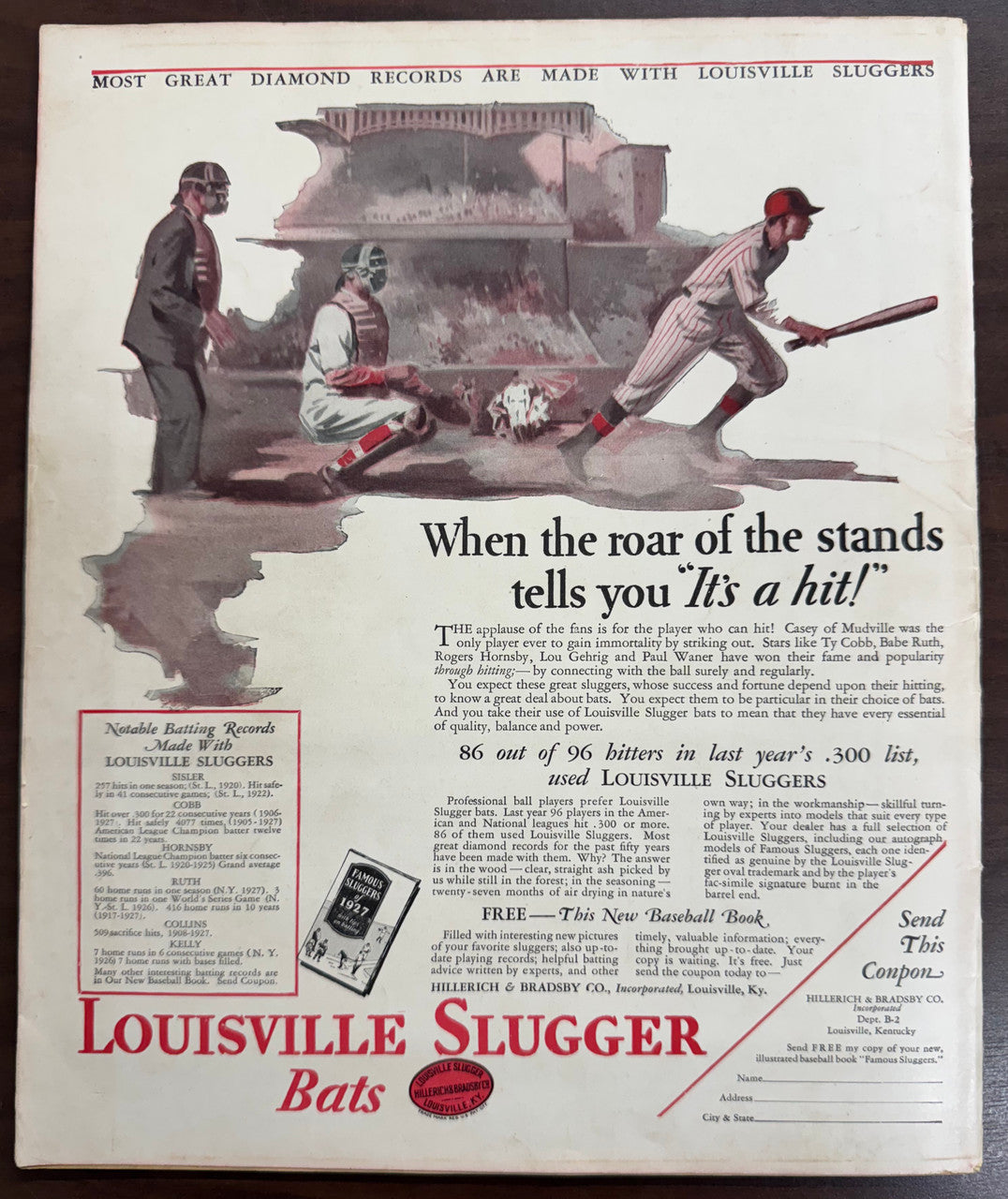 April, 1928 Baseball Magazine 1927 Season Review Paul Waner Cover