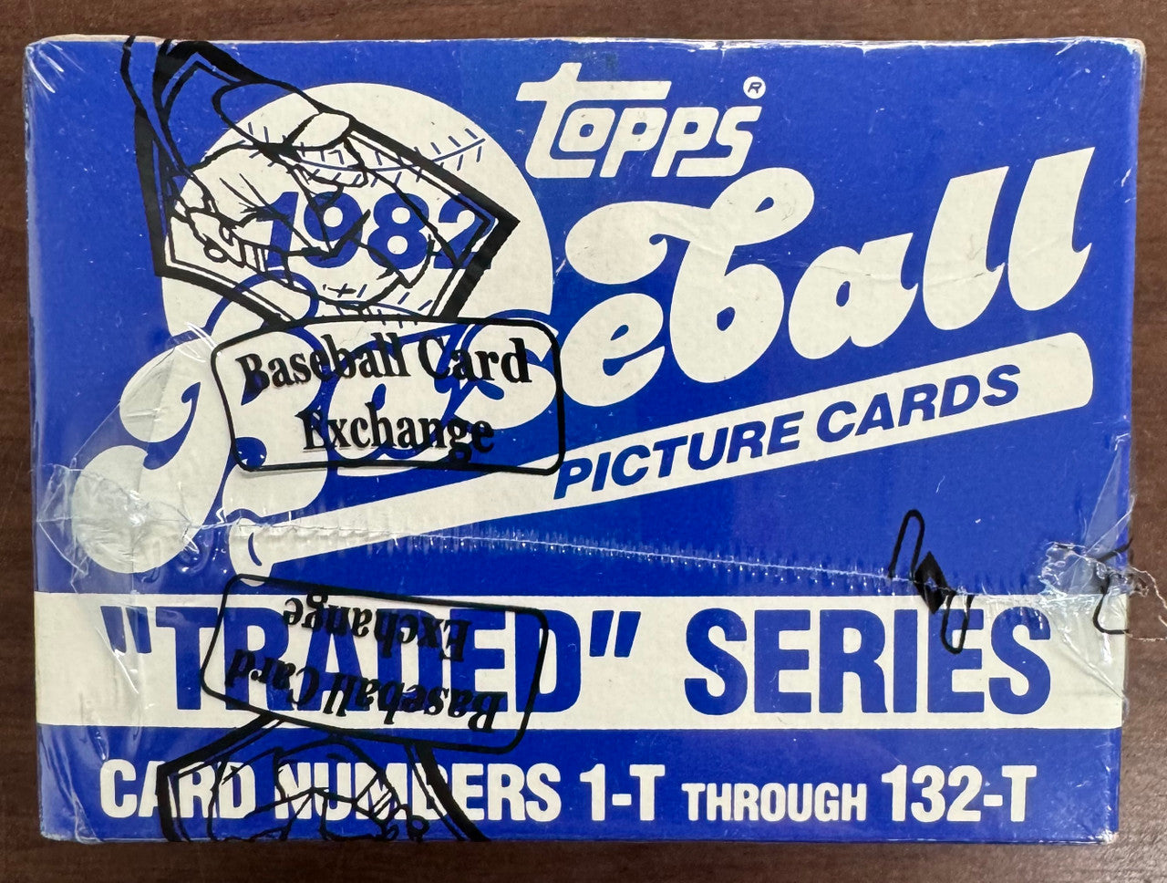 1982 Topps Traded Baseball Complete Factory Set BBCE Wrapped & Sealed