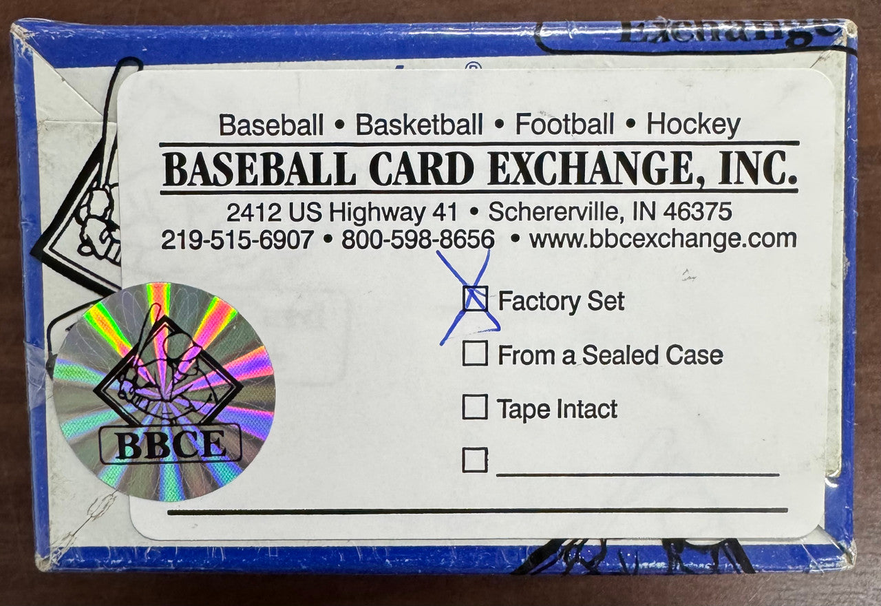 1982 Topps Traded Baseball Complete Factory Set BBCE Wrapped & Sealed