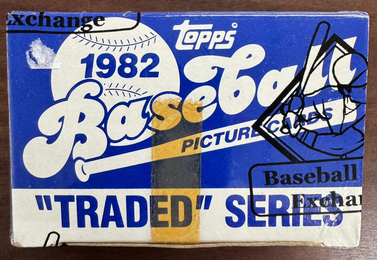 1982 Topps Traded Baseball Complete Factory Set BBCE Wrapped & Sealed