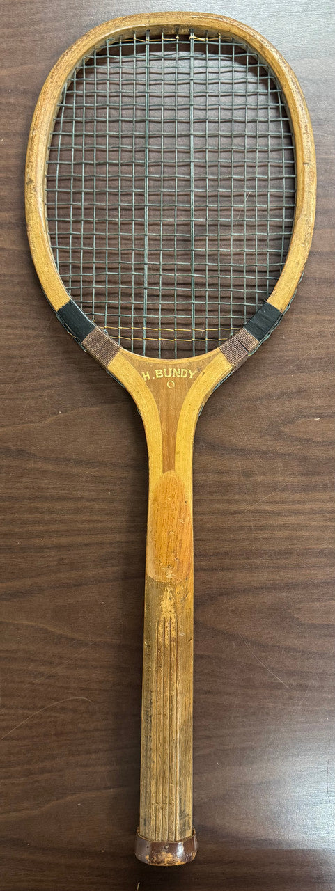 Vintage 1913 Ty Cobb W.B Jarvis Tennis Racket Detroit Tigers Baseball HOF