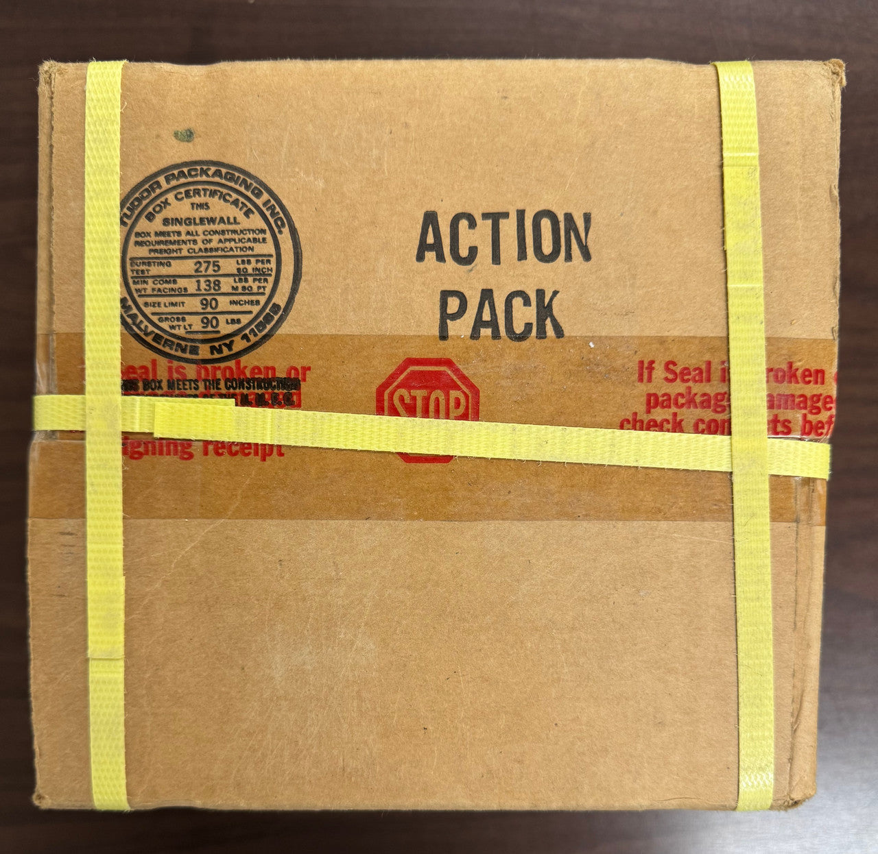 1990 Action Packed Football Rookie Update Set Case (12) Factory Sealed