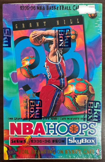 1995/96 SkyBox NBA Hoops Series 1 Wax Box Factory Sealed