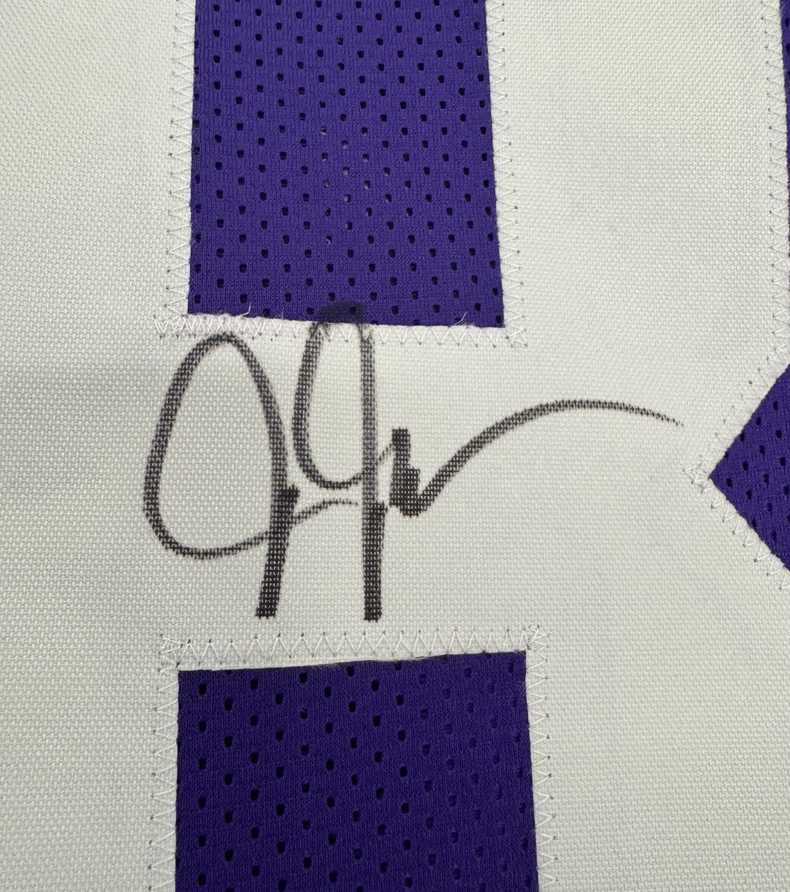 Justin Jefferson Signed Autographed Jersey Custom Vikings BAS