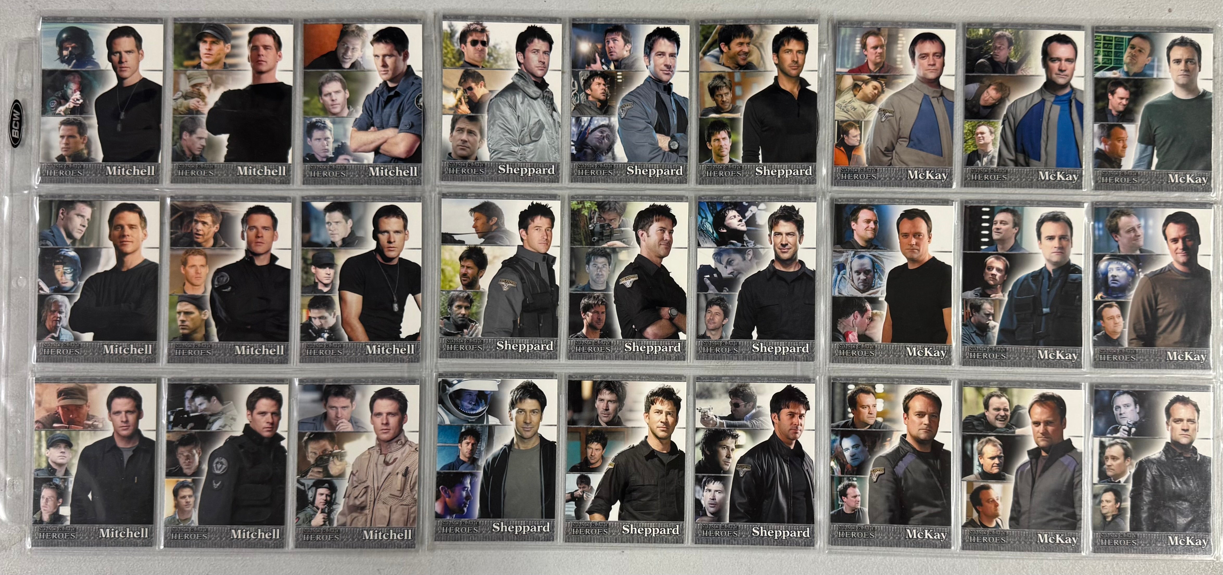 1994/2009 Collect-A-Card/Rittenhouse Stargate Complete Collector Card Sets