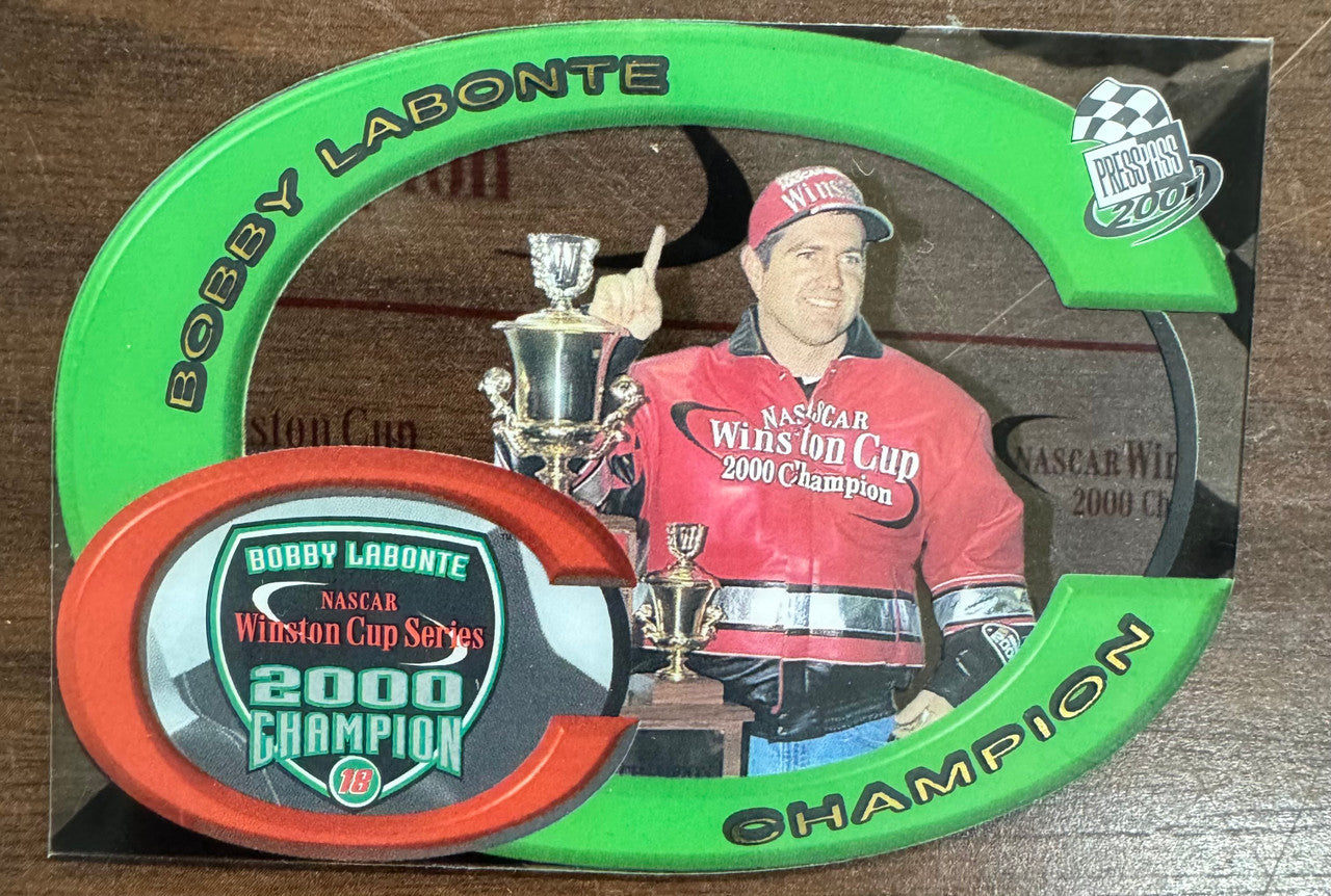 2001 Press Pass NASCAR Cup Chase Die-Cut Redemption Complete Set (17)
