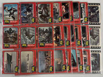 1976 Topps King Kong Complete Card Set (55) W/ Stickers (11) EX-NM