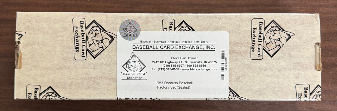 1983 Donruss Baseball Factory Set BBCE Wrapped & Sealed