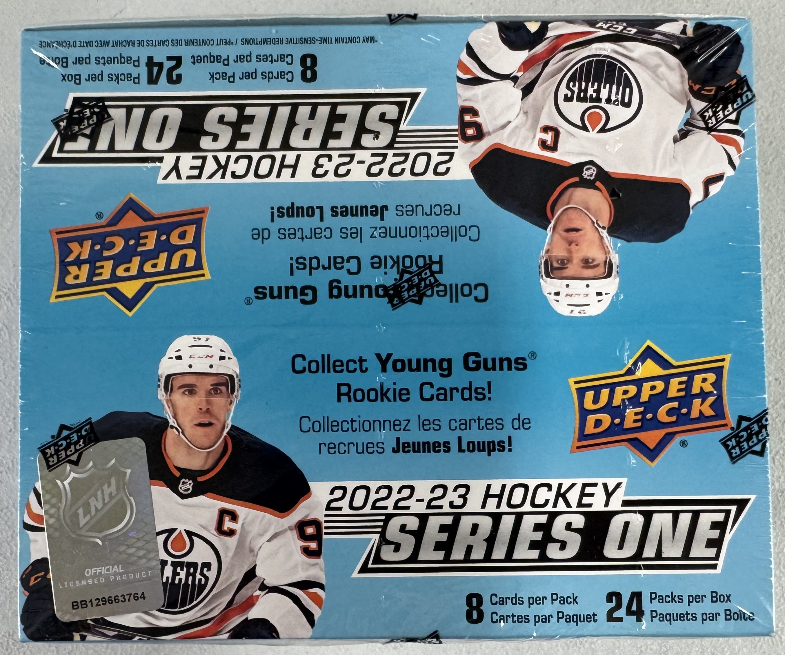 2022/23 Upper Deck Series 1 Hockey Retail Box