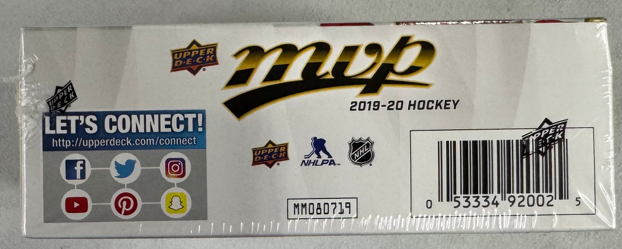2019/20 Upper Deck  MVP Hockey Retail Box