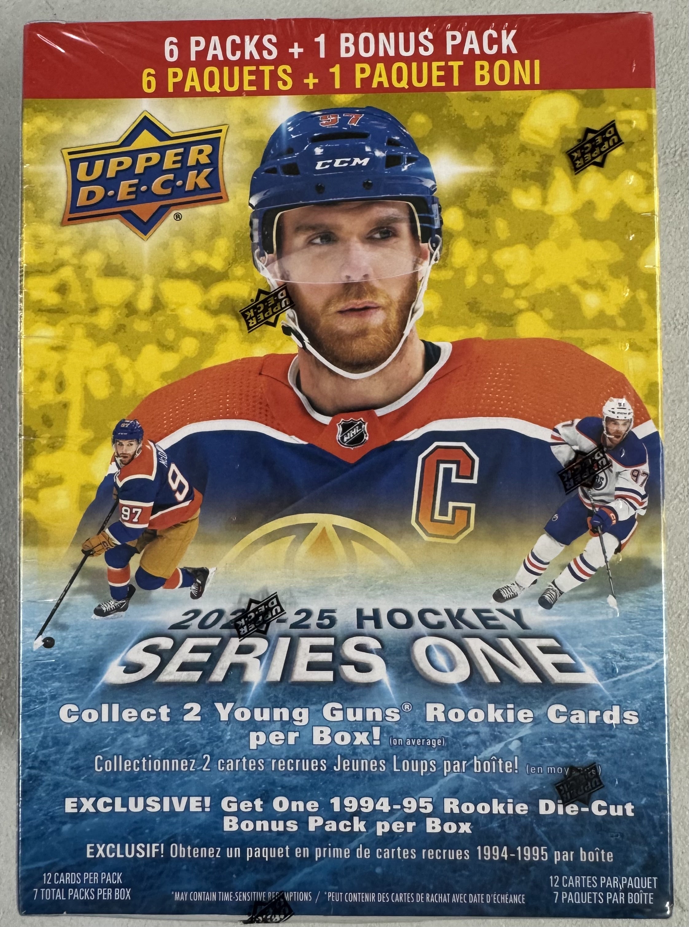 2024/25 Upper Deck Series 1 Hockey Mega Box