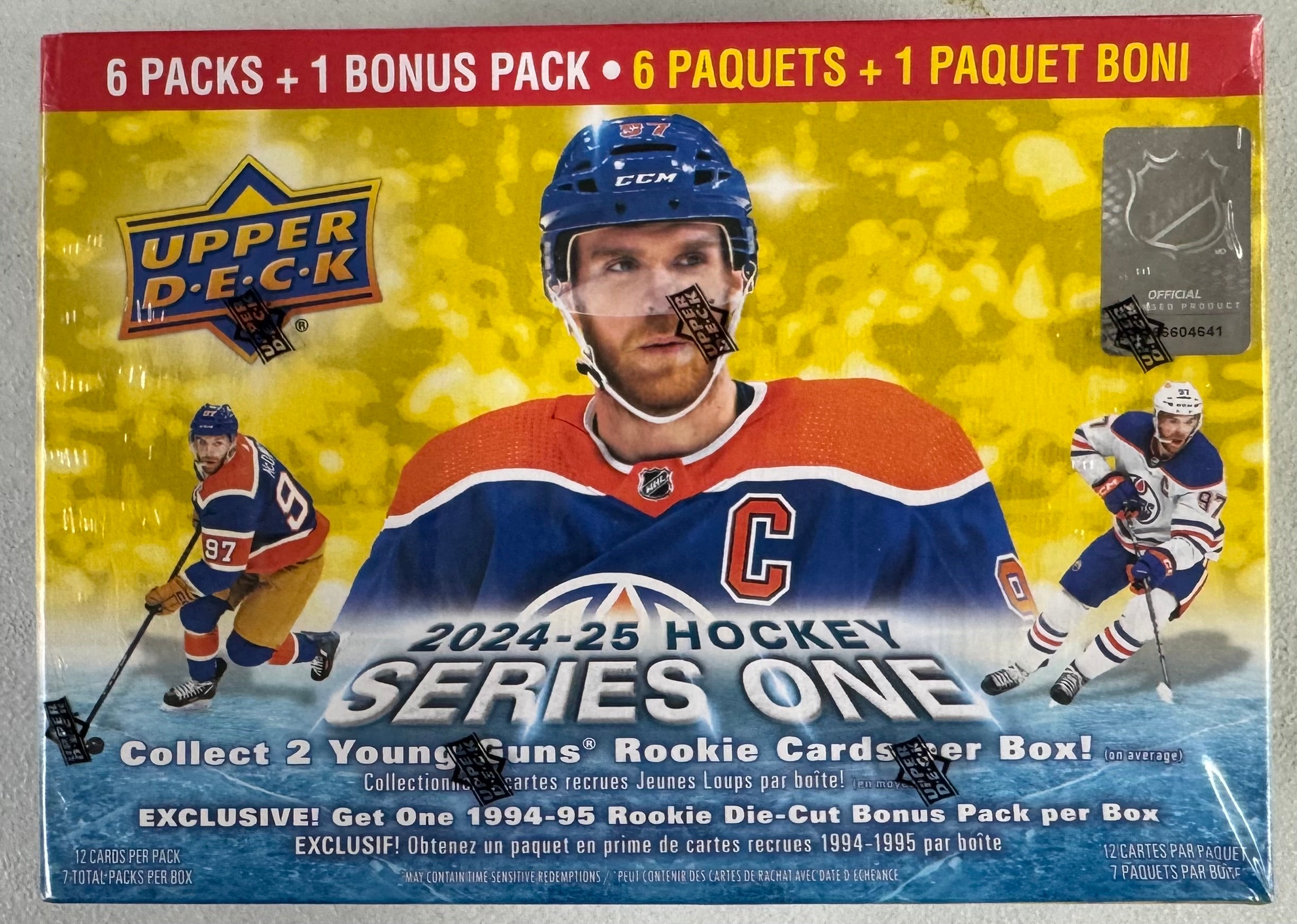 2024/25 Upper Deck Series 1 Hockey Mega Box