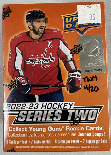 2022/23 Upper Deck Series 2 Hockey Blaster Box
