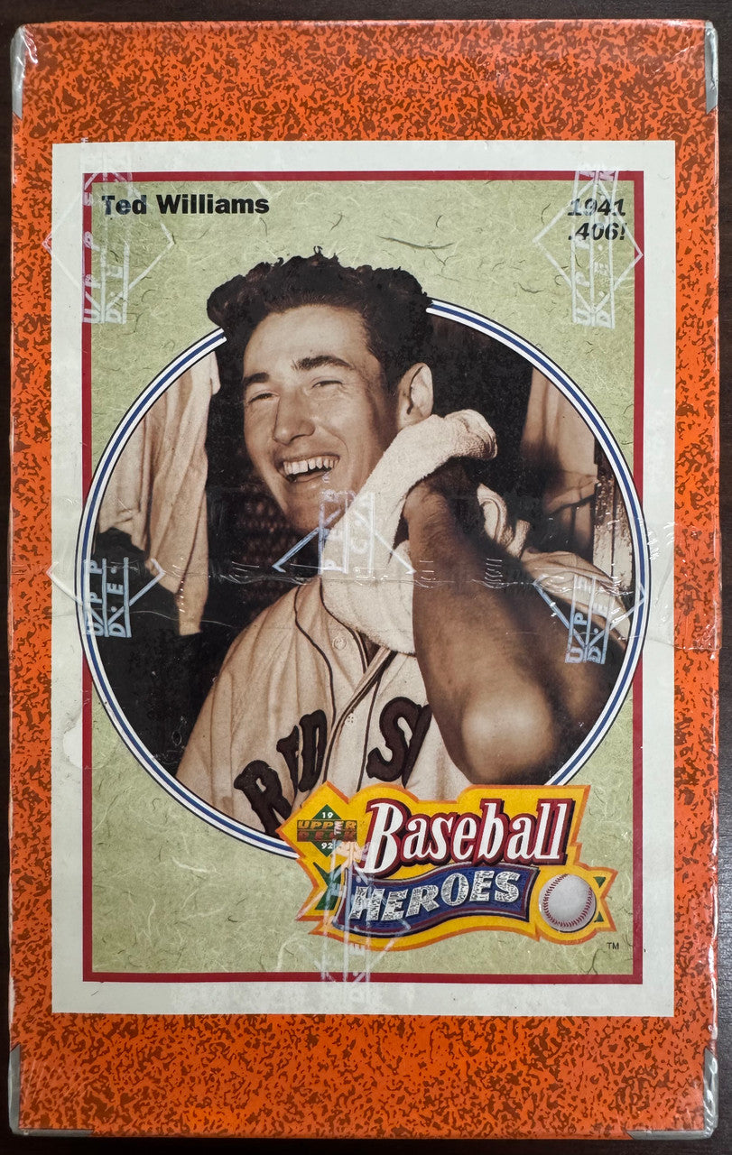 1992 Upper Deck Baseball Wax Box Factory Sealed