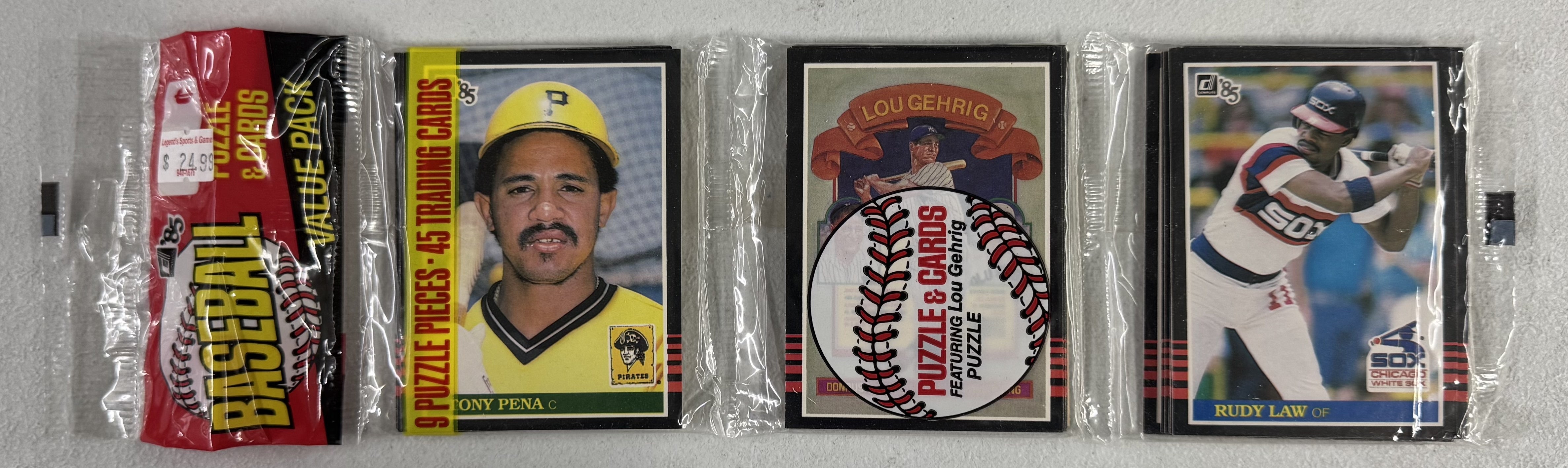 1985 Donruss Baseball Rack Pack