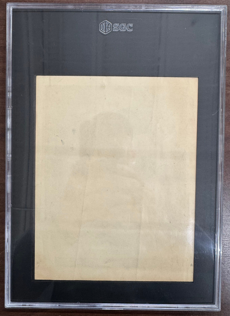 1949 Leaf Premiums Baseball's Immortals Babe Ruth Dark Background w/ Text SGC 1