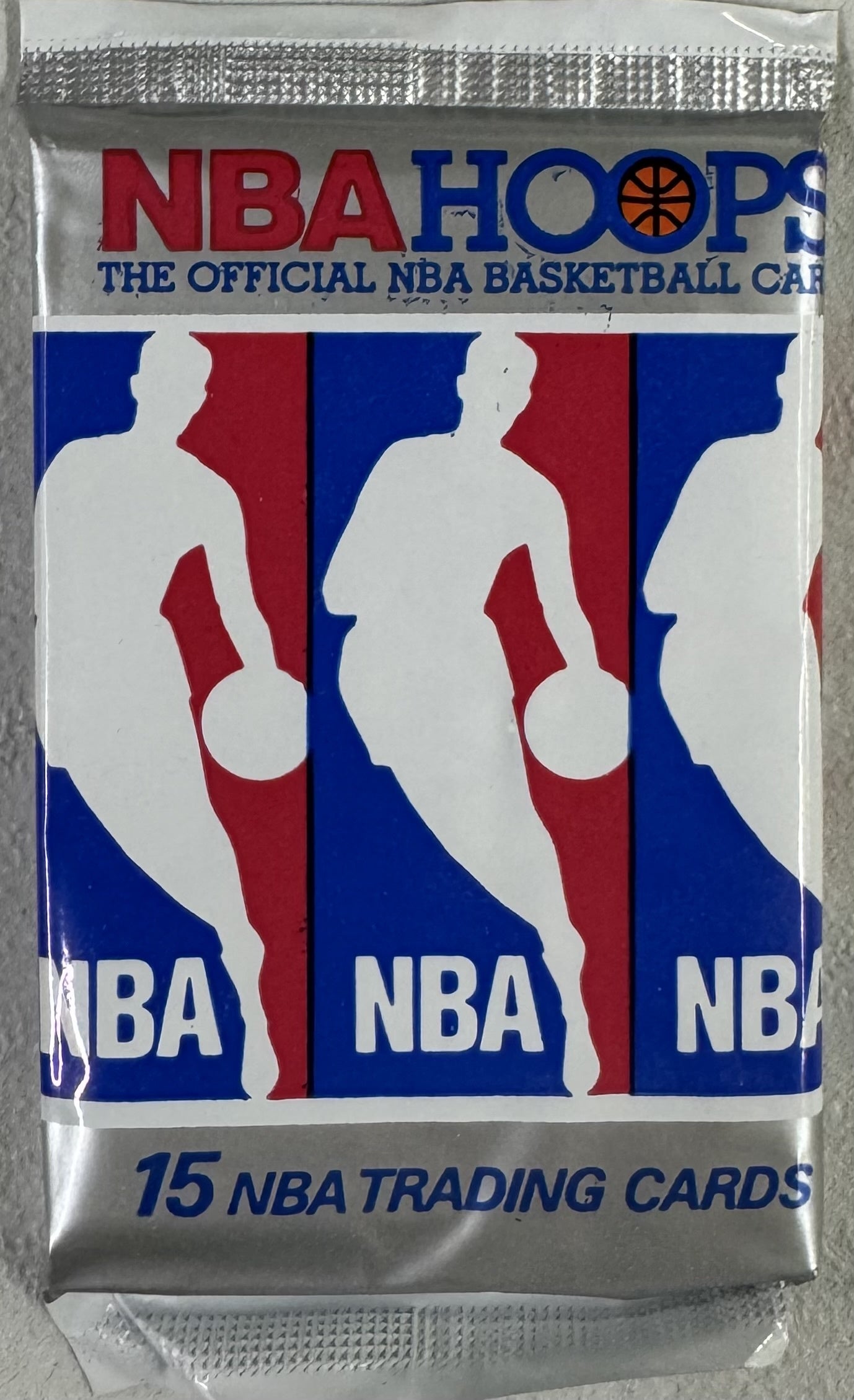 1990/91 NBA Hoops Series 1 Basketball Wax Pack