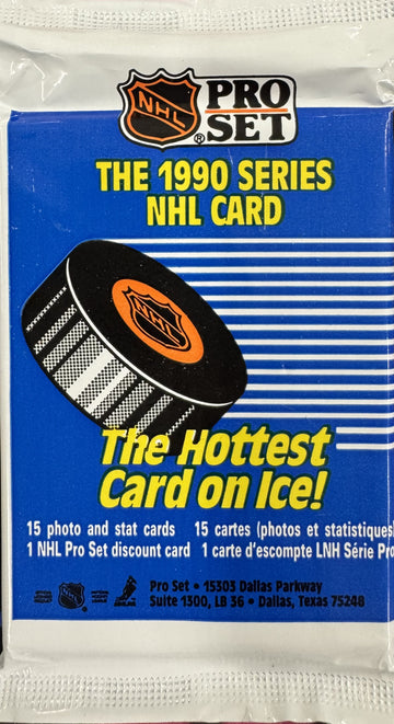 1990/91 Pro Set Series 1 Hockey Pack