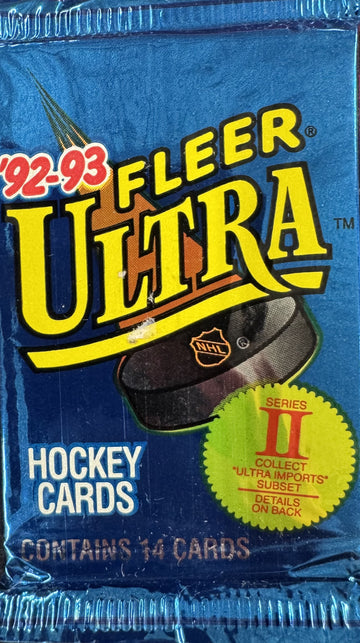 1992/93 Fleer Ultra Series 2 Hockey Pack