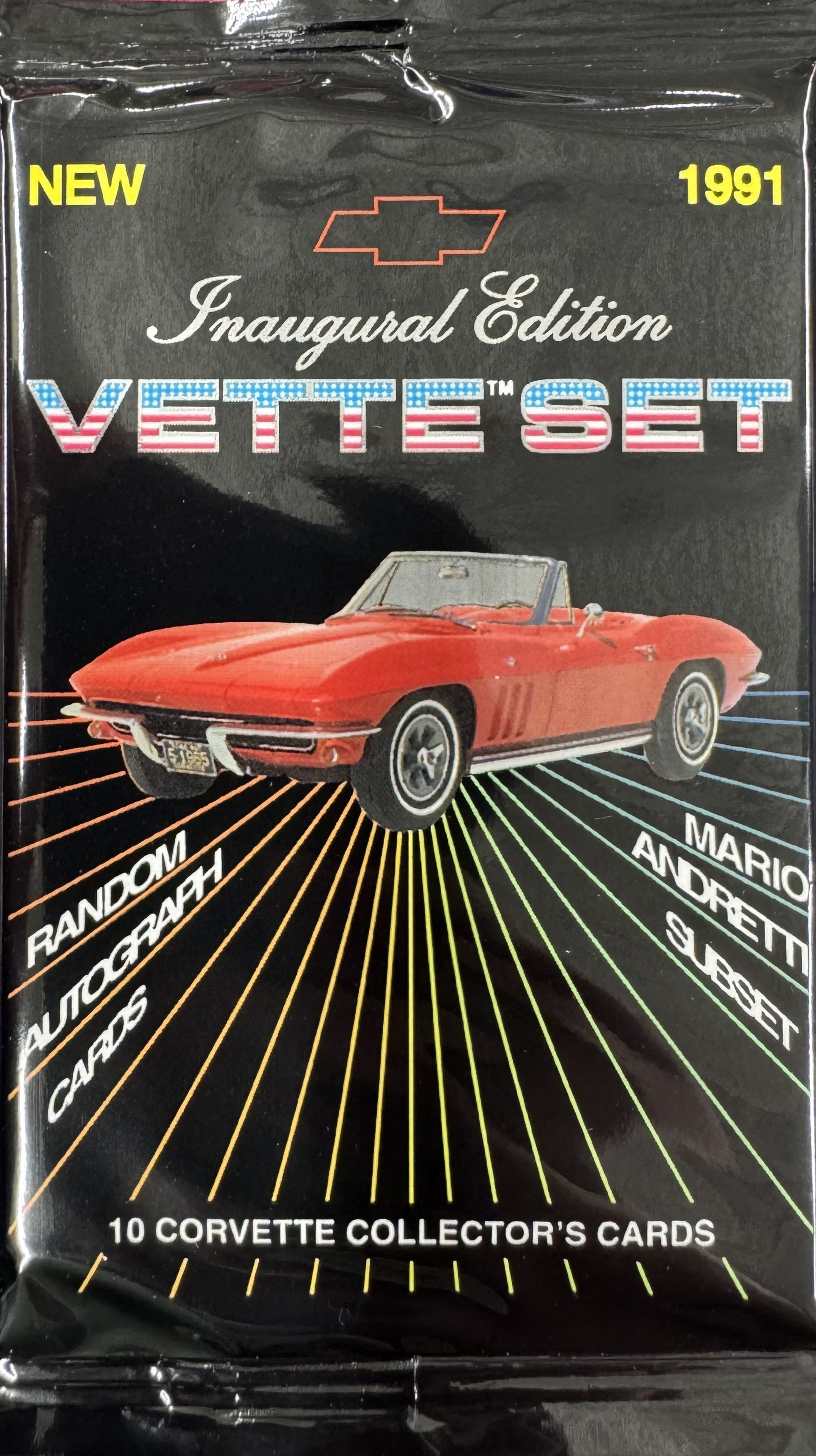 1991 Collect-A-Card Corvette Inaugural Pack