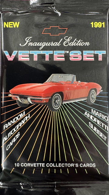 1991 Collect-A-Card Corvette Inaugural Pack