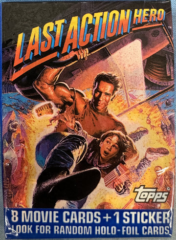 1993 Topps Last Action Hero Movie Pack