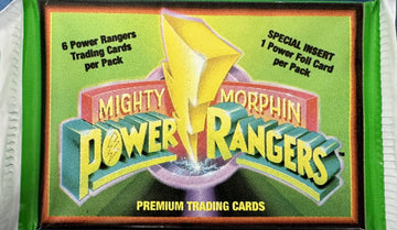 1994 Collect-A-Card Mighty Morphin Power Rangers Pack