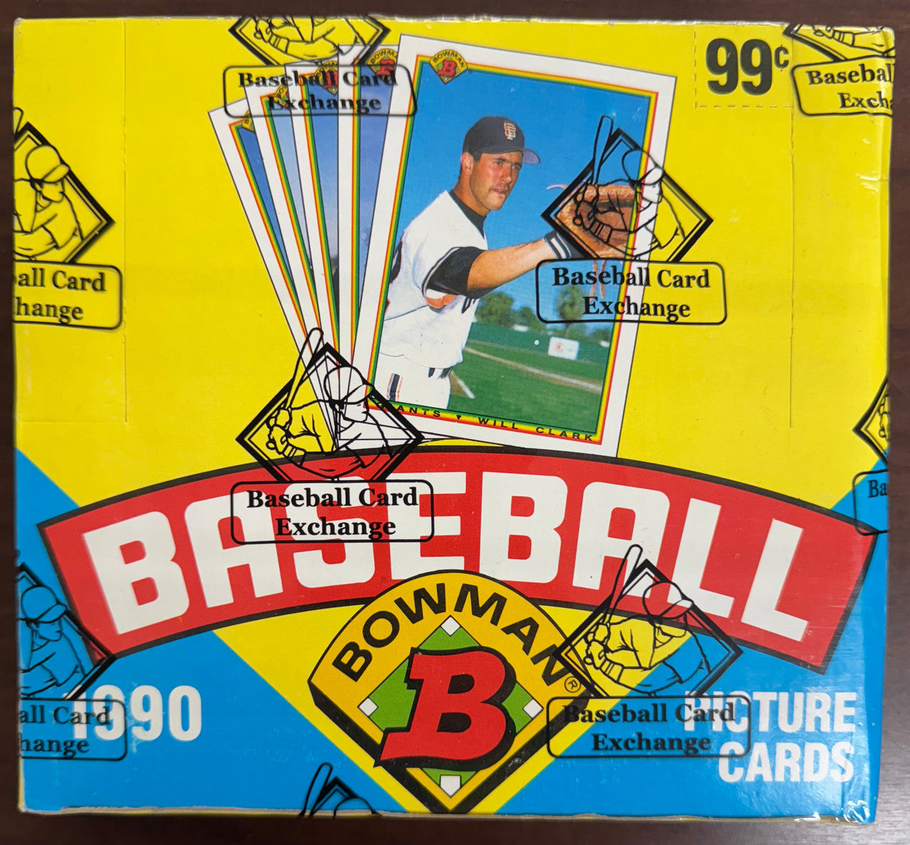 1990 Bowman Baseball Cello Box BBCE Wrapped & Sealed