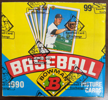 1990 Bowman Baseball Cello Box BBCE Wrapped & Sealed