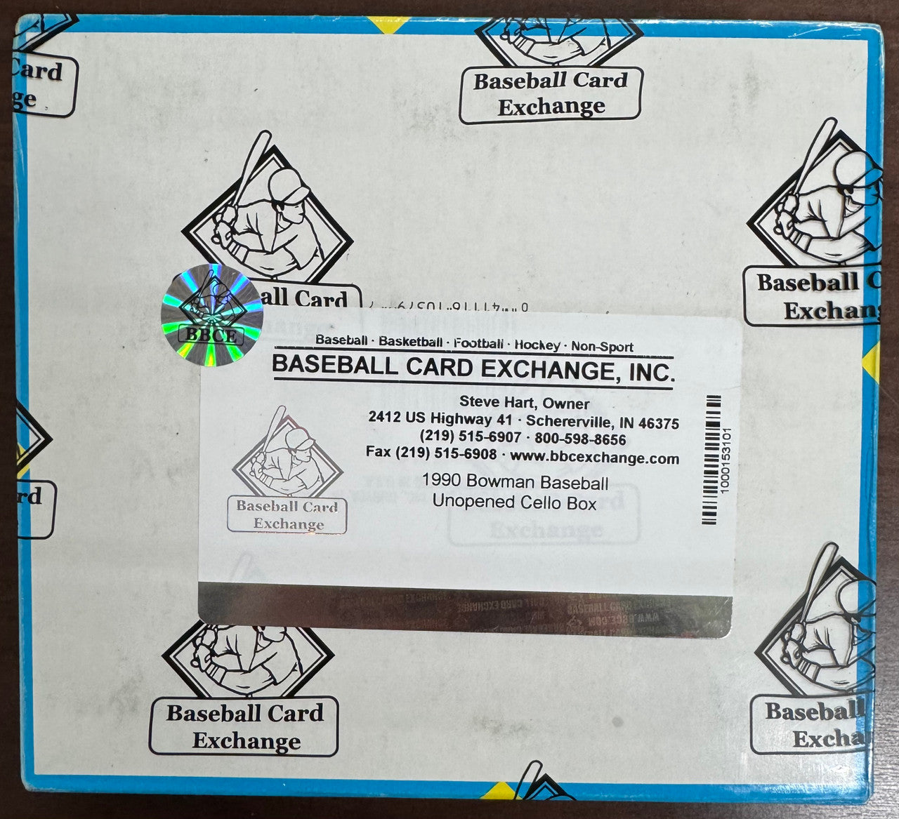 1990 Bowman Baseball Cello Box BBCE Wrapped & Sealed