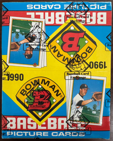1990 Bowman Baseball Rack Pack Box BBCE Wrapped & Sealed