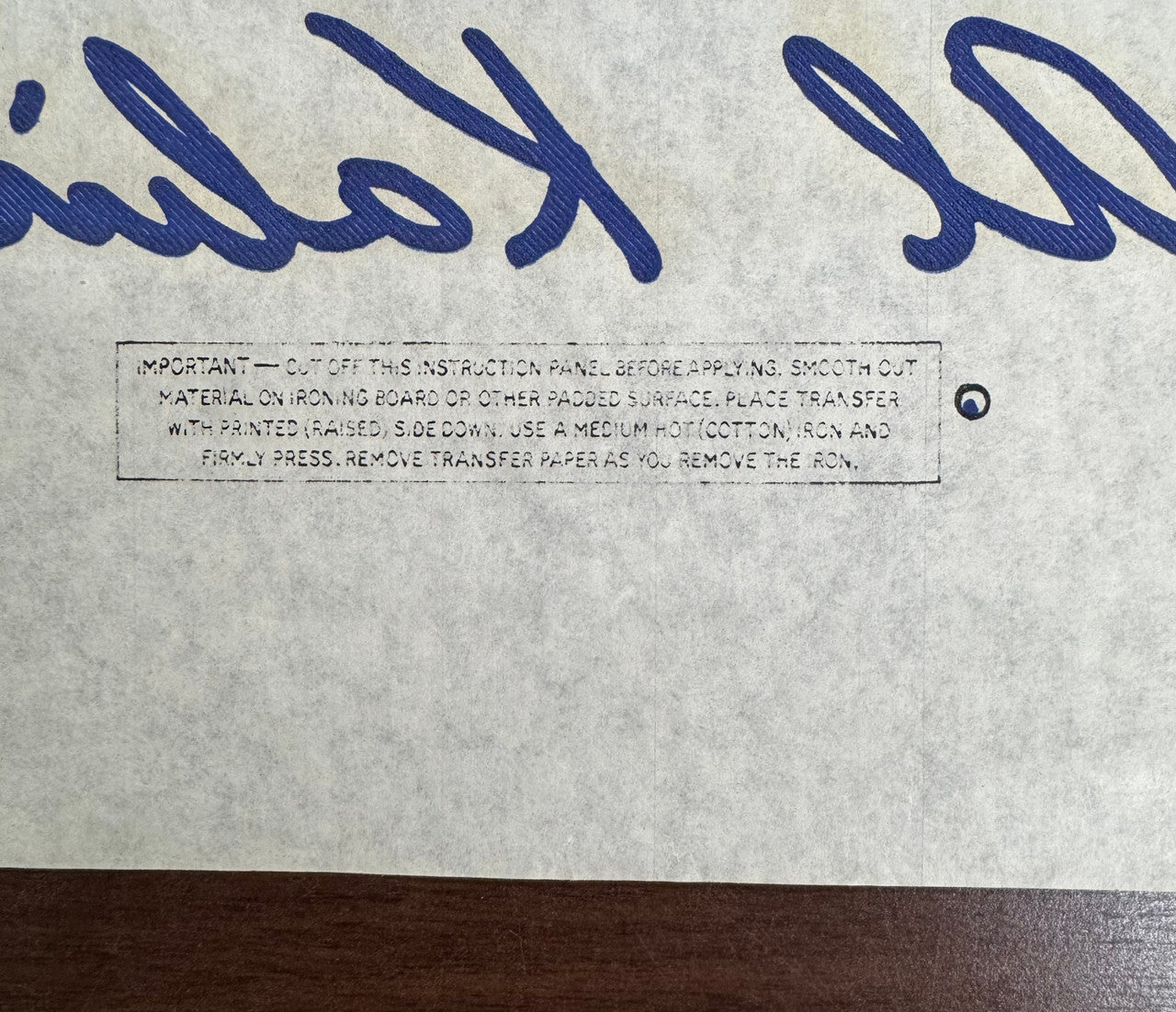 1968 Detroit Tigers Al Kaline Iron-On Transfer