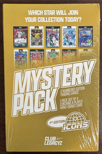2025 Club Legacyz Soccer Mystery Pack Factory Sealed