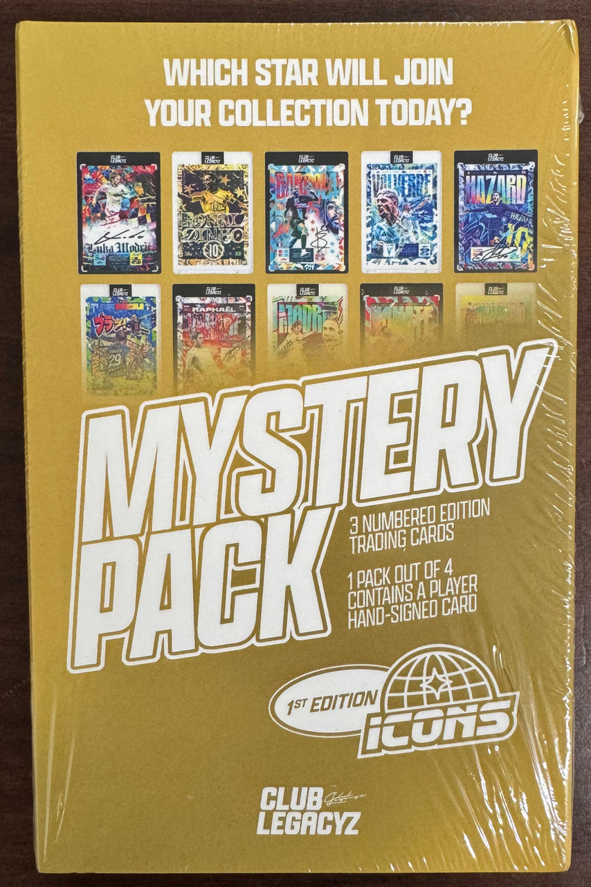 2025 Club Legacyz Soccer Mystery Pack Factory Sealed