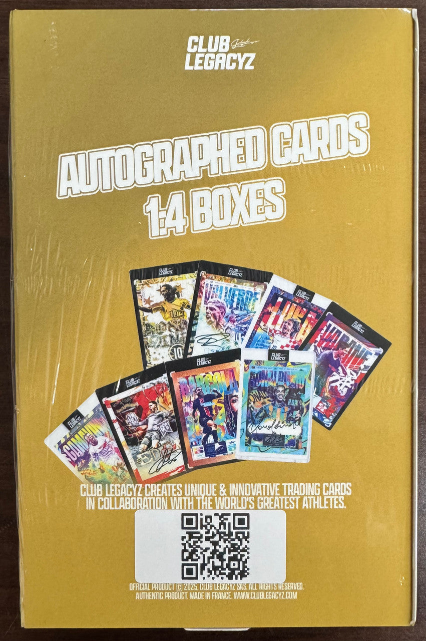 2025 Club Legacyz Soccer Mystery Pack Factory Sealed