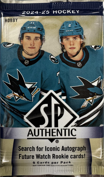 2024/25 Upper Deck SP Authentic Hockey Hobby Pack