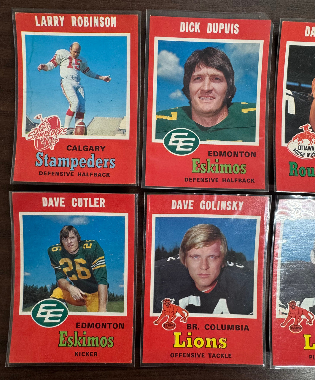 1971 O-Pee-Chee Canadian Football League CFL Lot of 40 EX-NM