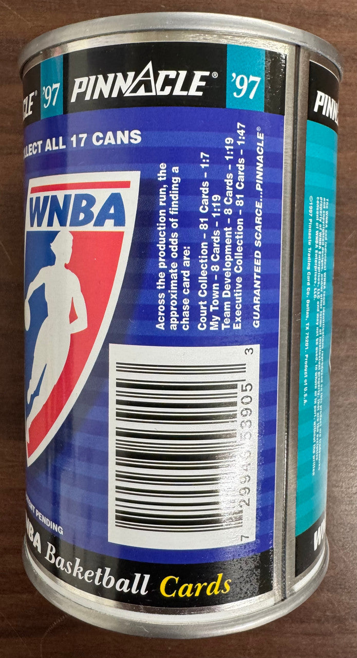 1997 Pinnacle WNBA Inside Can Inaugural Edition Factory Sealed Charlotte Sting