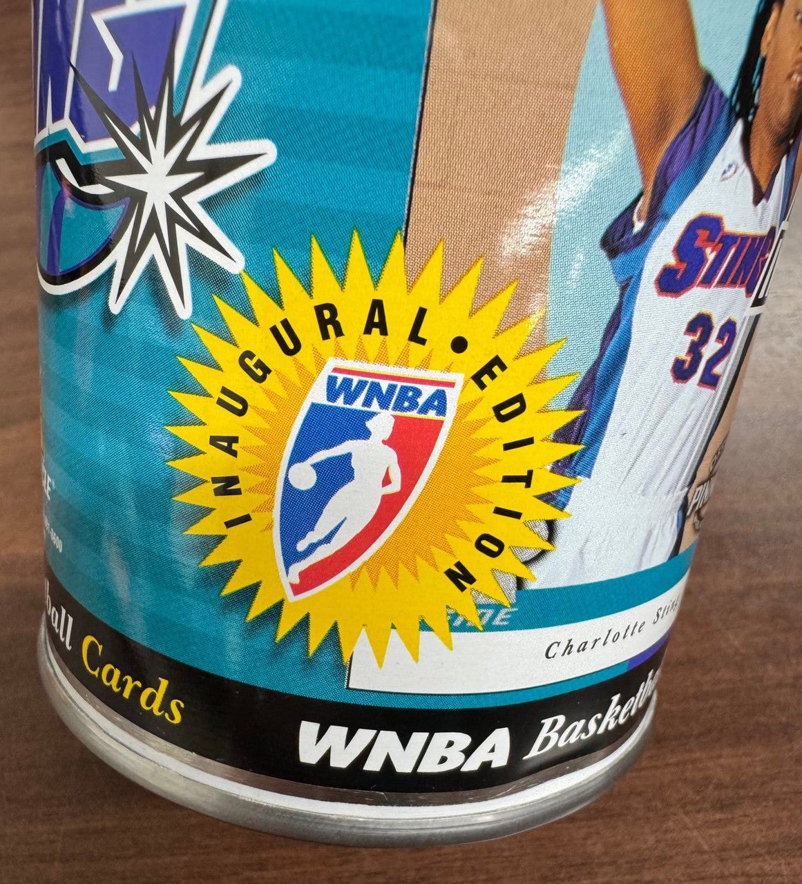 1997 Pinnacle WNBA Inside Can Inaugural Edition Factory Sealed Charlotte Sting