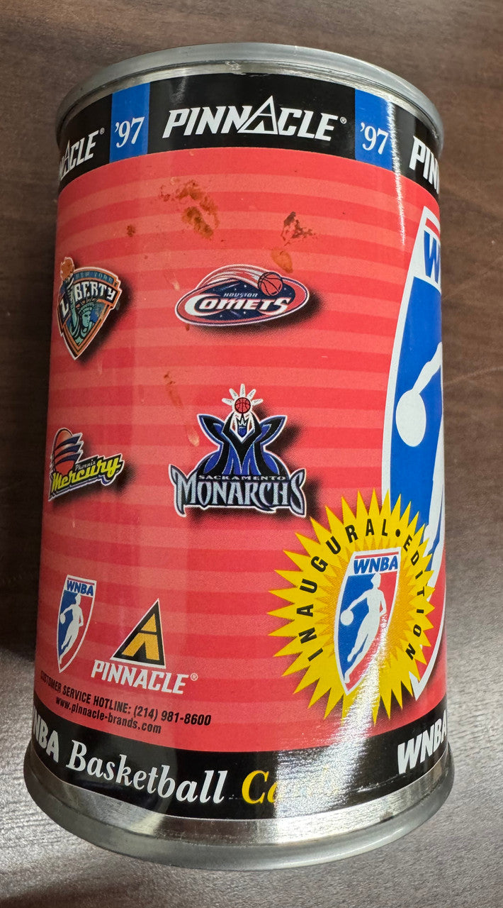 1997 Pinnacle WNBA Inside Can Inaugural Edition Factory Sealed