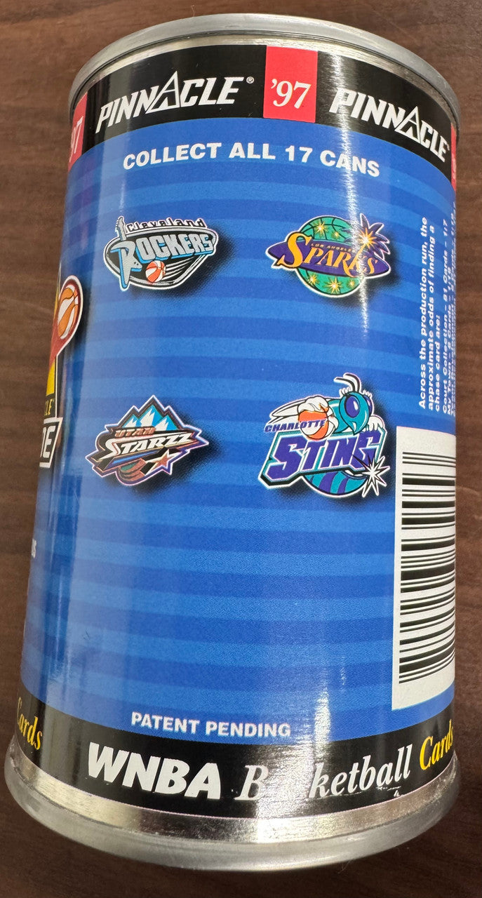 1997 Pinnacle WNBA Inside Can Inaugural Edition Factory Sealed