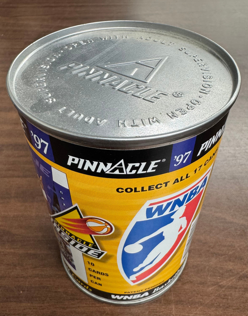 1997 Pinnacle WNBA Inside Can Inaugural Edition Factory Sealed LA Sparks