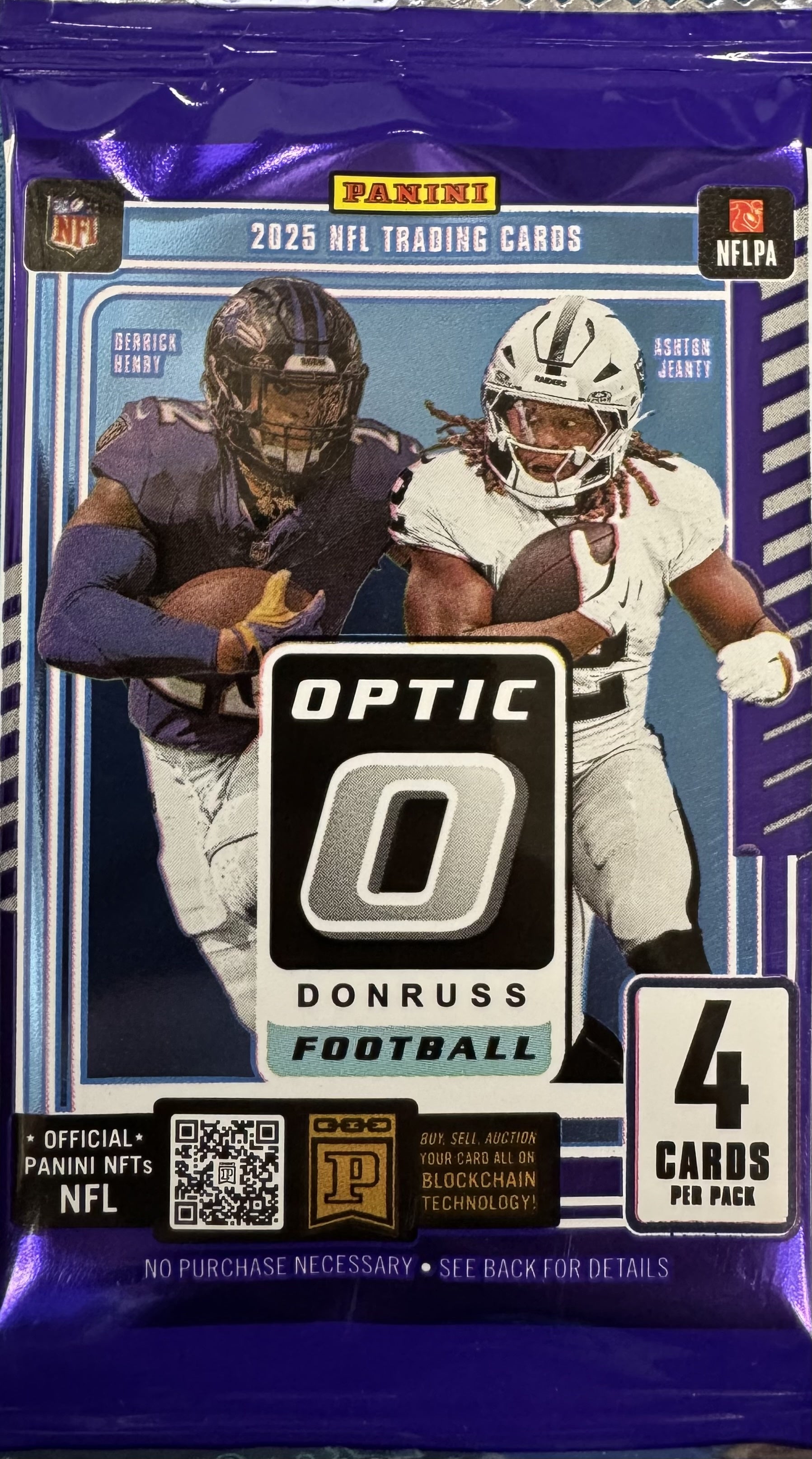 2025 Panini Donruss Optic Football Retail Pack