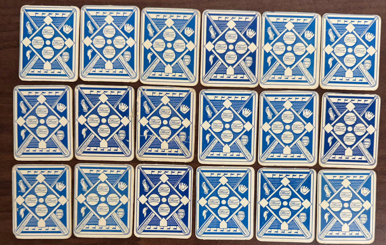 1951 Topps Blue Backs Lot of 18 All Different Low Grade