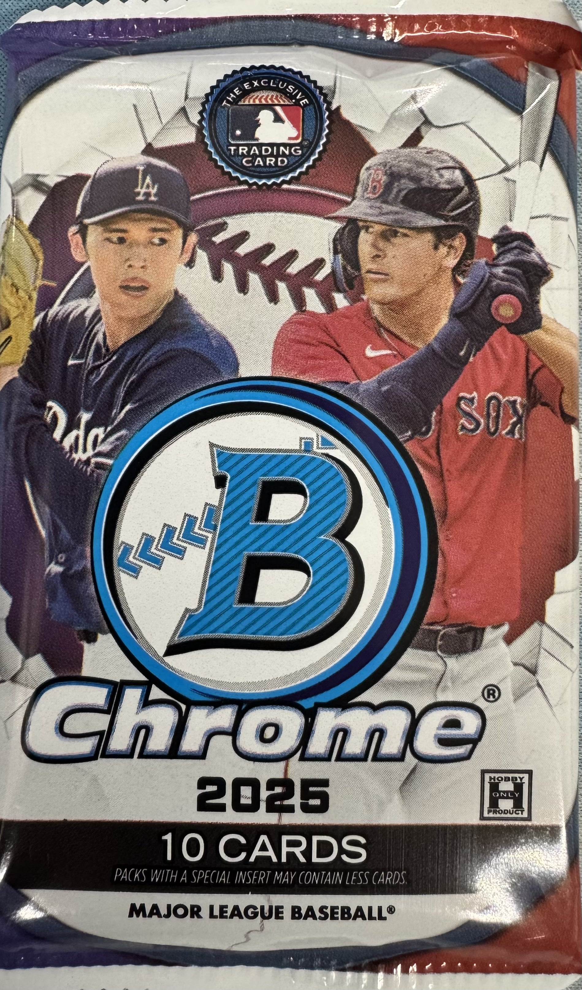 2025 Bowman Chrome Baseball Hobby Pack