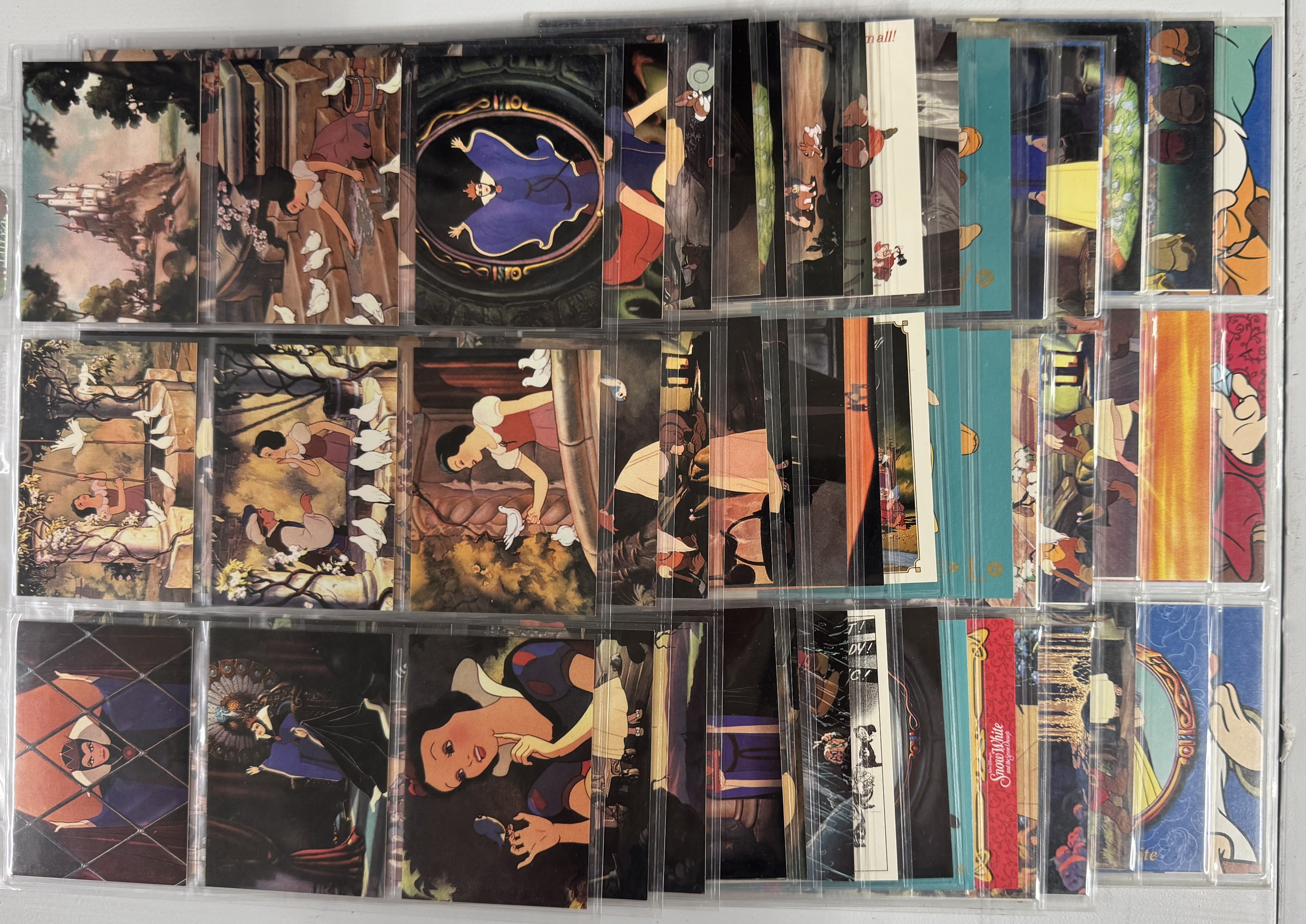 1993/94 SkyBox Disney Snow White Series 1-2 Complete Card Sets (180) NM