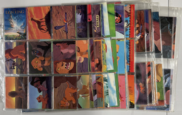1994 SkyBox Disney The Lion King Series 1-2, Widevision Complete Card Sets NM