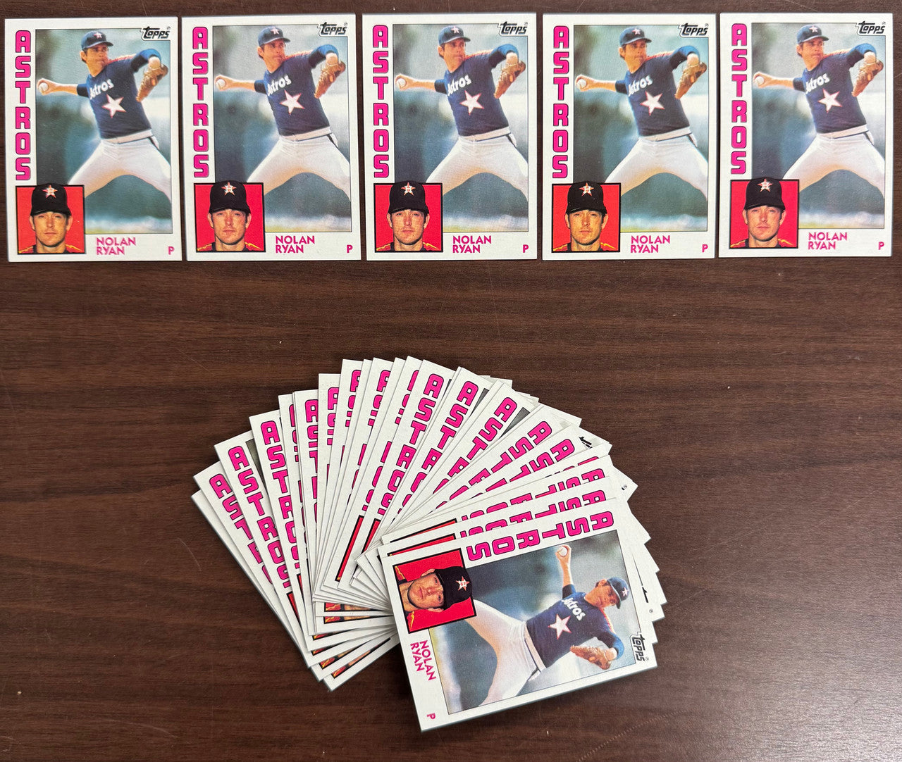 1984 Topps Baseball Nolan Ryan #470 - Lot of 31 NM/MT